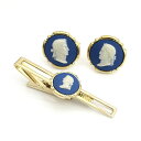 【価格見直し】【2025/04/29】WEDGWOOD / ウェッジウッド ■カフス ネクタイピン ジャスパー ストラットン カフリンクス シーザー ウェスパシ...