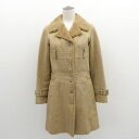 【価格見直し】【2025/04/29】BURBERRY BLUE LABEL / バーバリーブルーレーベル ◆コーディロイコート/ボア/中綿/ベージュ/サイズ36 NF41-751-42 【レディース/ガールズ/LADY/女性/婦人】 【古着】 レディースファッション【中古】(4)