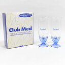 【価格見直し】【2025/06/16】CLUB MED ◆【グラス】クラブメッド/ロングペアグラス すまい 雑貨 ギフト ギフト【未使用】