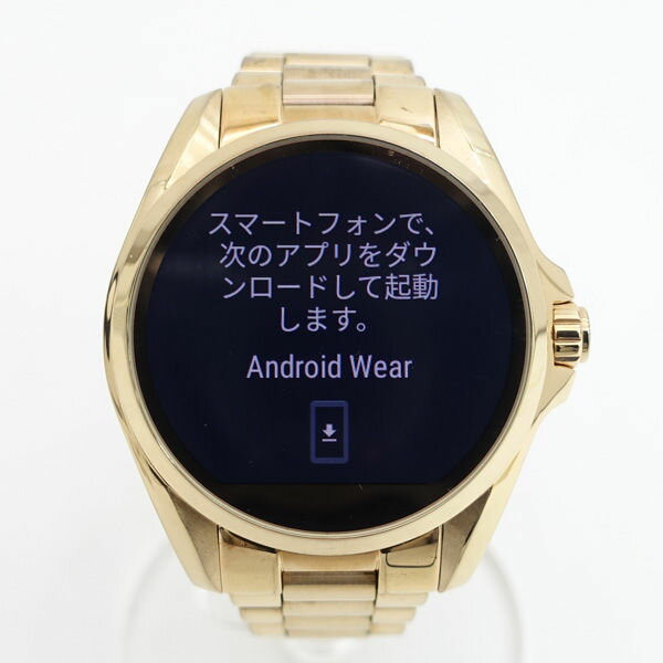 MICHAEL KORS / マイケルコース ◆ウェアラブル スマートウォッチ ローズゴールド 充電式 MKT5004 【腕時計/うでとけい/ウォッチ/Watch】 ブランド【中古】