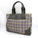 【価格見直し】【2024/03/11】vivienne westwood MAN / ヴィヴィアンウエストウッドマン ■パンチング ORB セミショルダー バッグ キャンバス グレー パープル 【バッグ/バック/BAG/鞄/カバン】 VW1【中古】