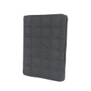 【スーパーSALE】CHANEL / シャネル ■手帳 6穴 バイブルサイズ ニュートラベルライン ブラック ナイロン レザー 【手帳/アドレス/住所録】 ブラ...