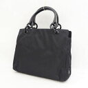 【価格見直し】【2025/04/29】PRADA / プラダ ■ハンドバッグ トートバッグ テスート ブラック プラスチックハンドル B6954 【バッグ/バック/BAG/鞄/カバン】 ブランド【中古】(4)