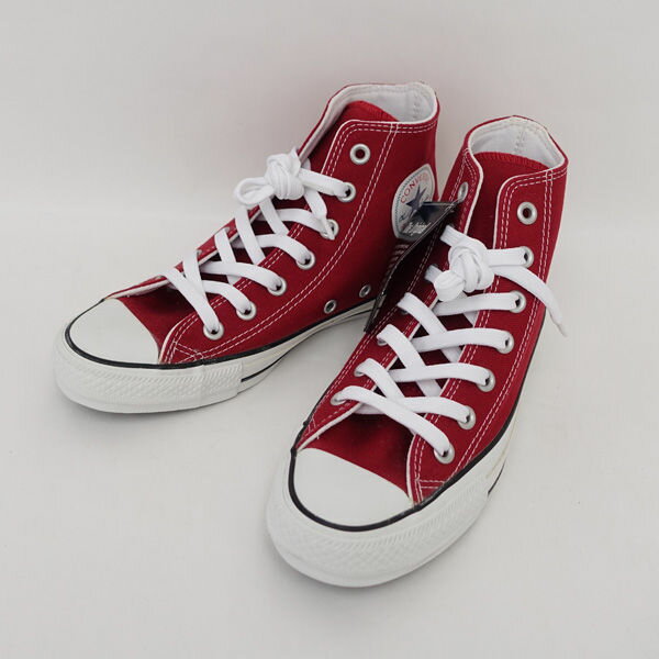 CONVERSE / コンバース ◆スニーカー/オールスター100 カラーズハイ/レッド/24cm 1CK559 【レディース/ガールズ/LADY/女性/婦人】【靴/クツ/シューズ/SHOES】 レディースファッション【未使用】