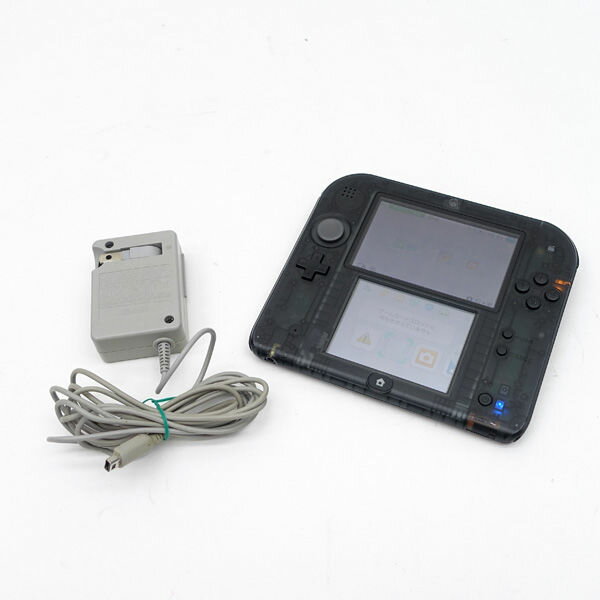 NINTENDO / 任天堂 ◆ニンテンドー2DS 本体 クリアブラック FTR-001 家電【中古】