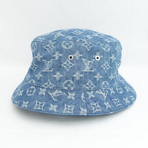 ルイヴィトンフリンジモノグラムデニムハット ルイヴィトンフリンジモノグラムデニムハット