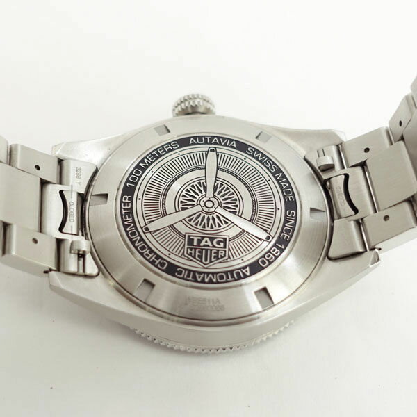 TAG HEUER / タグホイヤー ◆オータヴィア 60周年アニバーサリー GMT 自動巻 メンズウォッチ WBE511A 【メンズ/MEN/男性/ボーイズ/紳士】【腕時計/うでとけい/ウォッチ/Watch】 【自動巻】 ブランド【中古】