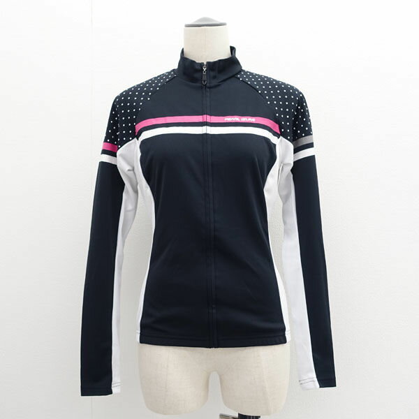 Rakuten - 【スーパーSALE】PEARL IZUMI / パールイズミ ◆ジップアップジャケット/長袖/ブラック×ホワイト/サイズL 【レディース/ガールズ/LADY/女性/婦人】 【古着】 レディースファッション【中古】
