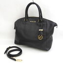 MICHAEL KORS / マイケルコース ◆2WAYハンドバッグ/ショルダーバッグ/レザー/ブラック 30S5GRLS3L 【バッグ/バック/BAG/鞄/カ...
