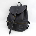 Folna / フォルナ ◆リュック/バックパック/レザー/本革/ブラック 【バッグ/バック/BAG/鞄/カバン】 レディースファッション【中古】(4)