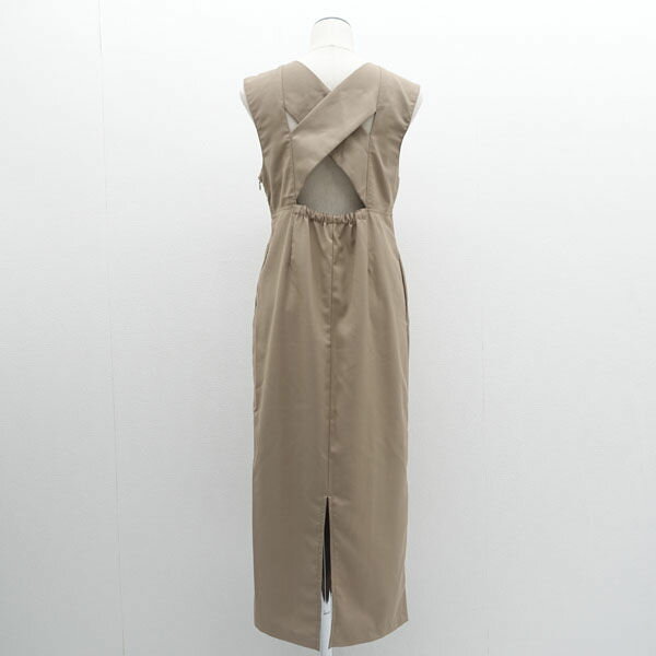 CAPRICIEUX LE MAGE / カプリシューレマージュ ◆サロペットスカート/ベージュ/サイズPS LEZ1032109A0006 【レディース/ガールズ/LADY/女性/婦人】 レディースファッション【中古】