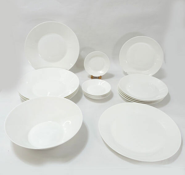 【価格見直し】【2026/01/13】TOPVALU ■【洋食器】トップバリュ/白い器セット(17ピース) AJ-X すまい 雑貨 ギフト ギフト【中古】