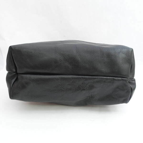 【スーパーSALE】STEVE MONO / スティーブモノ ◆2WAYハンドバッグ/ショルダーバッグ/レザー/ブラウン×ブラック 【バッグ/バック/BAG/鞄/カバン】 メンズファッション【中古】