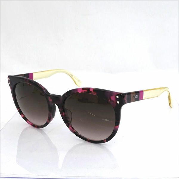 FENDI / フェンディ ◆アイウェア グラデーション サングラス マーブル FF0083 【サングラス/メガネ/眼鏡】 ブランド【中古】