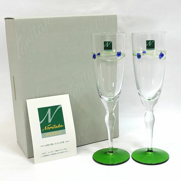 【価格見直し】【2025/07/02】Noritake / ノリタケ ◆【グラス】ノリタケ/フルートシャンパン ペアグラス P39/NTEA すまい 雑貨 ギフト ギフト【未使用】