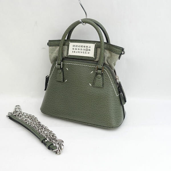 楽天市場】margiela 5ac(カラーグリーン)(バッグ・小物 楽天市場】margiela 5ac(カラーグリーン)(バッグ・小物