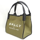 BALLY / バリー ◆トートバッグ/アークル/ARKLE/ロゴ/キャンバス/カーキ/ユニセックス MAE036 CO281 I8O0P 【バッグ/バック/B...