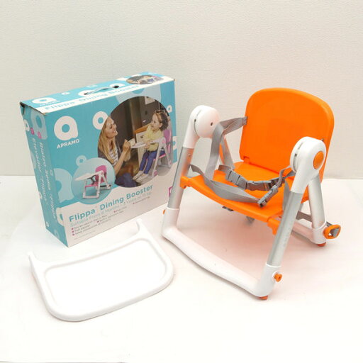 APRAMO ■FLIPPA Dining Booster ポータブルブースター ベビーチェア オレンジ 子供用品【中古】 【代引不可】【同梱不可】 APRAMO ■FLIPPA Dining Booster ポータブルブースター ベビーチェア オレンジ 子供用品【中古】 【代引不可】【同梱不可】