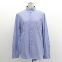 EMPORIO ARMANI / エンポリオアルマーニ ◆長袖シャツ/襟切替/ブルー×ブラック/サイズ40(M) S1CF3TS138C 【レディース/ガールズ/LADY/女性/婦人】 レディースファッション【中古】(4)