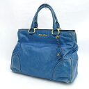 miu miu / ミュウミュウ ◆ヴィッテロ シャイン VITELLO SHINE 2WAYバッグ 【バッグ/バック/BAG/鞄/カバン】 ブランド【中古】