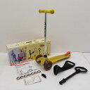 【価格見直し】【2025/04/21】mini m-cro ■ミニマイクロ キックボード イエロー 子供用品【中古】 【代引不可】【同梱不可】