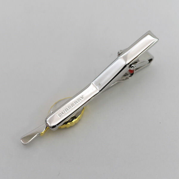 【価格見直し】【2025/12/03】BURBERRY / バーバリー ◆ネクタイピン タイピン シルバーカラー ゴールドカラー スーツアクセサリー ブランド【中古】