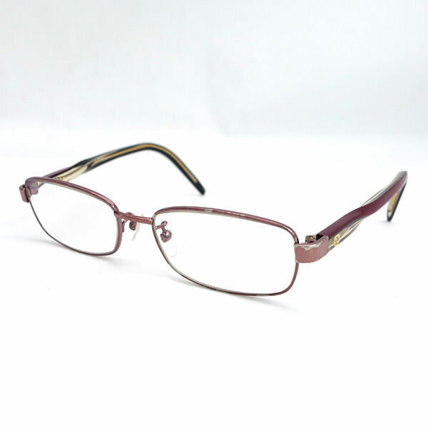 Other - 【価格見直し】【2026/05/12】GUCCI / グッチ ■GG 度入り眼鏡 ツイスト パープル ゴールド 0DV 05A8 【サングラス/メガネ/眼鏡】 ブランド【中古】