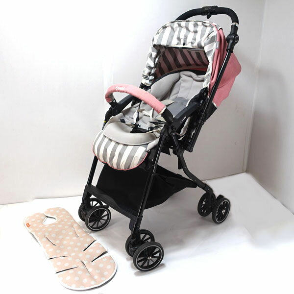 Combi / コンビ ■A型 スゴカルα 4キャス compact エッグショック HS ベビーピンク 子供用品【中古】 【代引不可】【同梱不可】