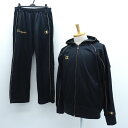 Champion / チャンピオン ◆セットアップ/パーカー/パンツ/ブラック×ゴールドカラー/サイズO CW1520 CW1570 【メンズ/MEN/男性/ボ...