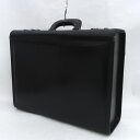 JET CASE O.K.D.BUSINESS ◆アタッシュケース/フライトケース/レザー/ダイヤル式/ブラック 【バッグ/バック/BAG/鞄/カバン】 メンズ...