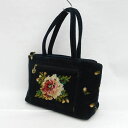 FEILER / フェイラー ■ハンドバッグ ミニバッグ ブラック マルチカラー 【バッグ/バック/BAG/鞄/カバン】 ブランド【中古】(4)
