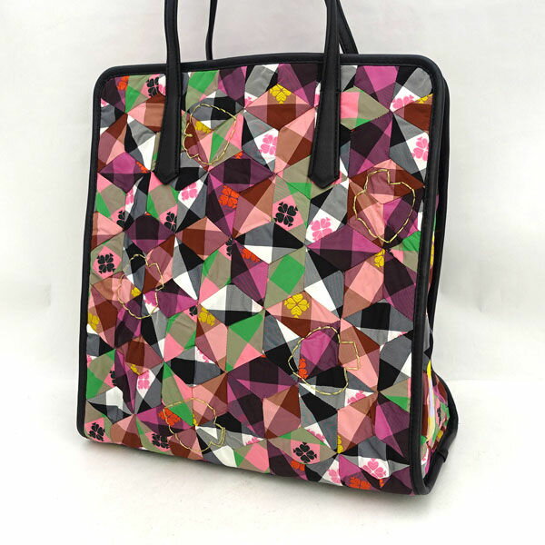 【価格見直し】【2026/01/13】BEAMS / ビームス ■キルト 刺繍 トートバッグ コラボ ケイト・スペード キルティング 【バッグ/バック/BAG/鞄/カバン】 ブランド【中古】