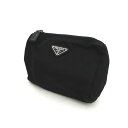 PRADA / プラダ ■ポーチ 小物入 テスート 黒 ギャランティ MV11 ブランド【中古】(4)