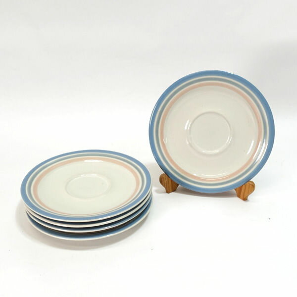 Rakuten - 【スーパーSALE】GNTER NATIONALSTONEWARE ◆【洋食器】GNTER NATIONAL/レトロなプレートセット(5P) 雑貨 アンティーク コレクション ギフト【中古】