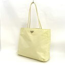 【価格見直し】【2025/07/02】PRADA / プラダ ■トート ハンドバッグ セミショルダー ナイロン ベージュ B4681 【バッグ/バック/BAG/鞄/カバン】 ブランド【中古】