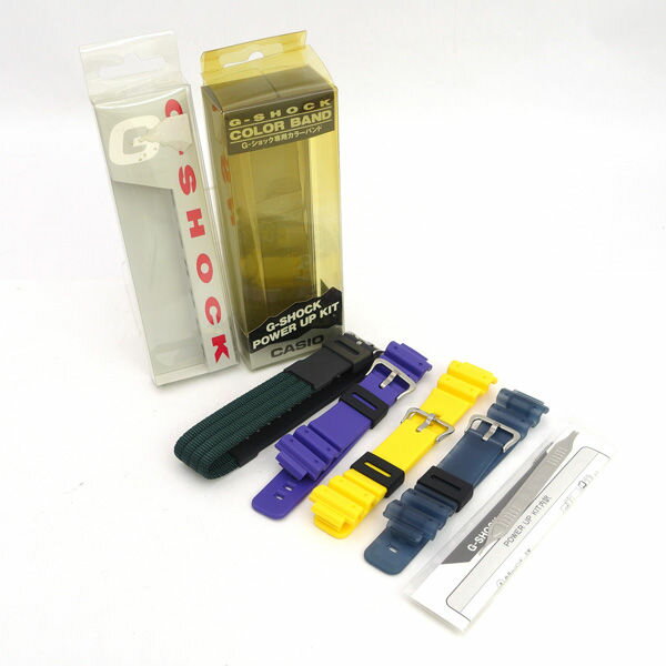 CASIO / カシオ ◆G-SHOCK専用カラーバンド 替えバンドセット ブランド【未使用】(2.0)