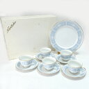 Noritake / ノリタケ ◆【洋食器】ノリタケ/レースウッドゴールド/サロンセット(大皿 C&S5客) Y7345/1507 すまい 雑貨 ギフト ギフト...