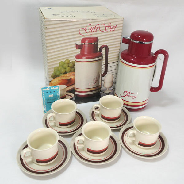 ヨットマホービン ◆【セット】ヨット/ファンシーコーヒーセット(ポット C&S5客) LR-50 雑貨 アンティー..