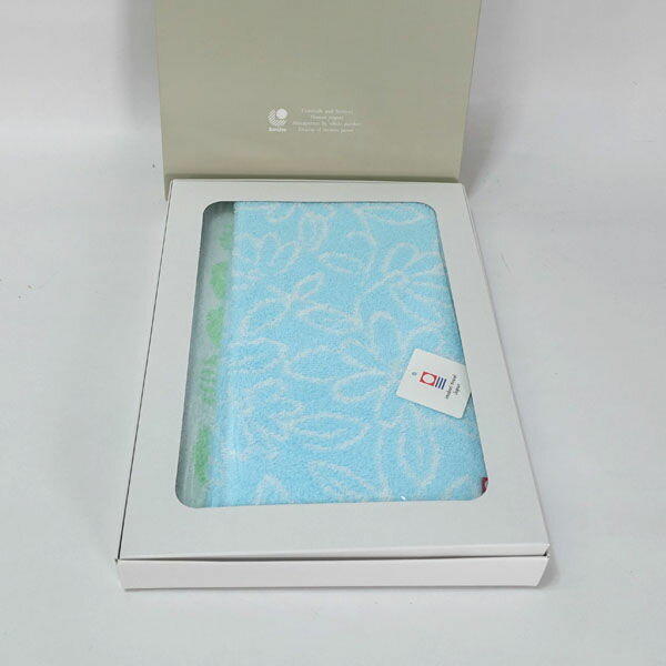 商品情報 今治タオルともう1枚、涼やかな色合いのタオルセットです。　 商品状態 未使用品ですが店舗での併売を行っていますので、展示・保管時に汚れがつく可能性もあります。ご了承下さい。　 状態ランク Aランク サイズ/収納詳細 横幅　（約cm）:35縦 (約cm):80　 サイズは当店独自の基準で採寸しております。多少の誤差はご容赦ください。また、記載より大きくかけ離れた採寸相違がある場合以外は、返品はお受けできませんのでご注意くださませ。 色 ブルー　 素材 綿100％　 付属品 ギフトボックス　タグ　 備考 箱あり商品です。 [[日用品雑貨・文房具・手芸＞タオル＞フェイスタオル]]すまい 雑貨 ギフト 発送区分 区分： 3A送料は「お支払・送料」をご参照下さい。 店舗紹介 【PNHT3B】 【PNHT】