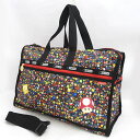 LESPORTSAC / レスポートサック ■マリオ 任天堂 ボストンバッグ ナイロン ブラック 【バッグ/バック/BAG/鞄/カバン】 ブランド【中古】