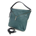 DIESEL / ディーゼル ■バッグ セミショルダー 2WAY レザー ダークグリーン 【バッグ/バック/BAG/鞄/カバン】 ブランド【中古】