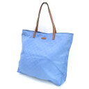 GUCCI / グッチ ■GGトートバッグ ハンドバッグ ライトブルー ナイロン 295252-467897 【バッグ/バック/BAG/鞄/カバン】 ブランド【中古】(4)