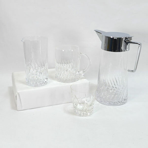 HOYA ◆【ガラス】HOYA/クリスタル ドリンクセット(4P) すまい 雑貨 ギフト ギフト【中古】