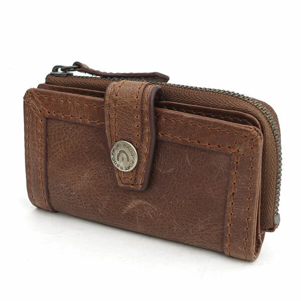 BAGGY PORT / バギーポート ◆キーケース/4連/コインケース/レザー/ブラウン 【KEY/キー/鍵】 メンズファッション【中古】