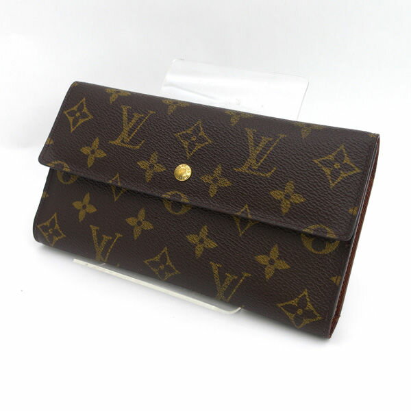 乐天商城 - LOUIS VUITTON / ルイヴィトン ◆ポルトフォイユ・インターナショナル 三つ折り長財布 モノグラム M61217 【財布/サイフ/ウォレット/wallet/コイン】 ブランド【中古】