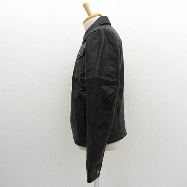 RUBIK / ルービック ◆レザージャケット/Gジャン/本革/ブラック/サイズXL/タグ付き RBJT-2103 【メンズ/MEN/男性/ボーイズ/紳士】 メンズファッション【中古】