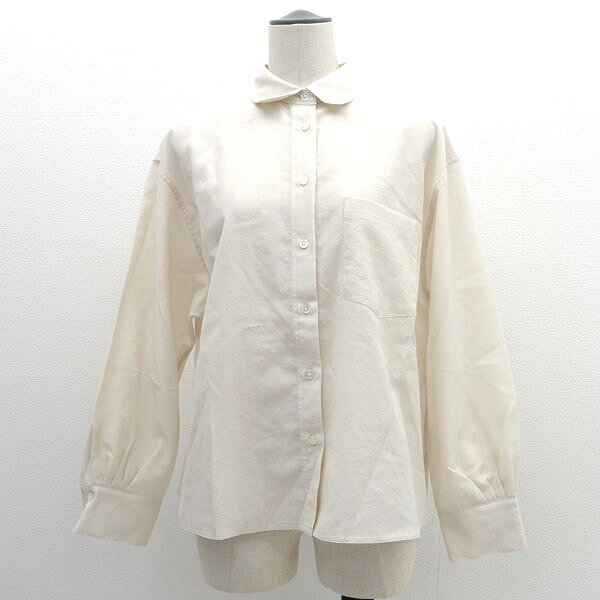 乐天商城 - 【スーパーSALE】UNITED ARROWS / ユナイテッドアローズ ◆バックタックシャツ/長袖シャツ/ベージュ/フリーサイズ 1611-105-2390 【レディース/ガールズ/LADY/女性/婦人】 レディースファッション【中古】