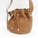DIESEL / ディーゼル ■レザー ショルダーバッグ ブラウン タグ付き X02523 【バッグ/バック/BAG/鞄/カバン】 ブランド【中古】