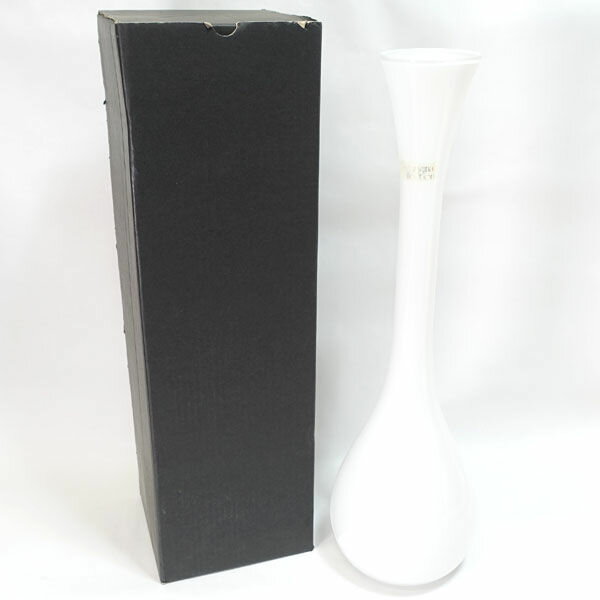 Rakuten - 【スーパーSALE】Dia Original Collection ◆【花器】GLASS SOHKO/フラワーベース ホワイト 370-WH 白雑貨 インテリア 華道具 ギフト【未使用】