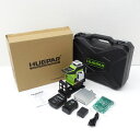 Huepar ◆レーザーレベル 360 レーザー墨出し器 グリーンライン HX04CG 家電【中古】
